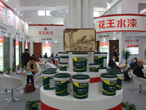 花王水漆2015北京木門(mén)展，超大展館人氣爆棚！