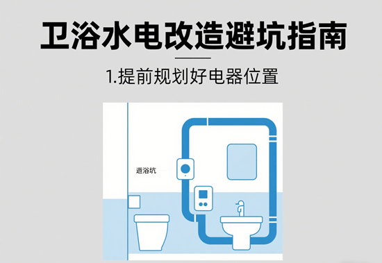 衛(wèi)浴品牌安裝注意事項(xiàng)：水電改造避坑指南