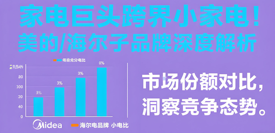 家電巨頭跨界小家電！美的/海爾子品牌深度解析