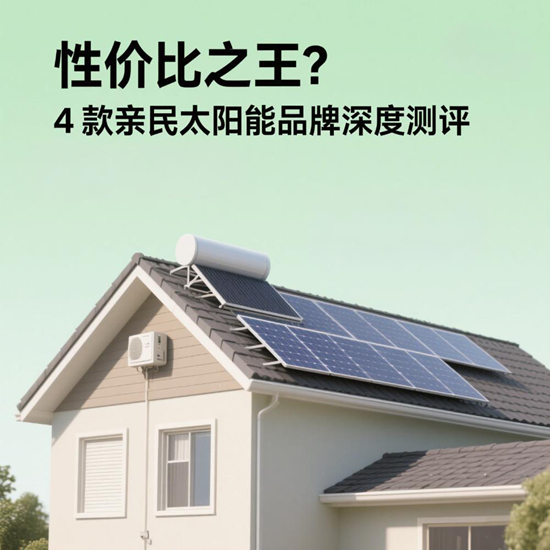 性價比之王？4款親民太陽能品牌深度測評