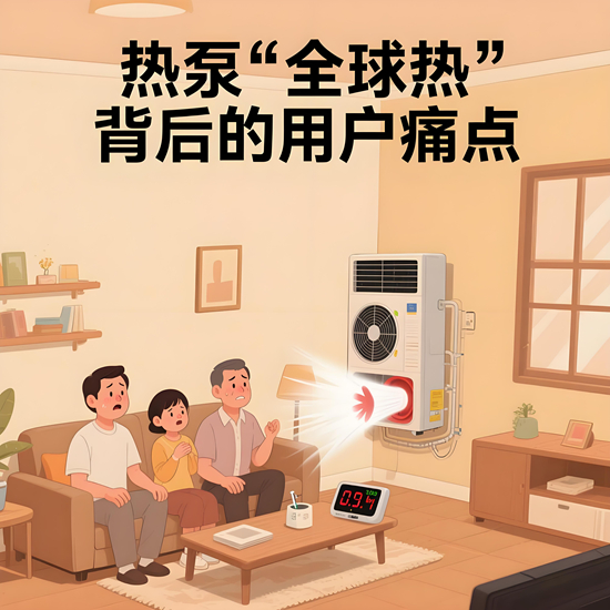 熱泵“全球熱”背后的用戶痛點：如何避開“3年壞”陷阱？